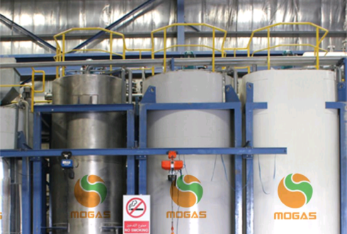 Installation of Lube Plant—Mogas